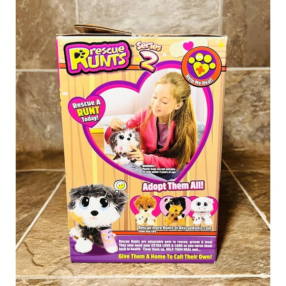 Rescue Runts TABBY CAT Adopt Me Series 2 - Retired S19015 - 2019 Factory Sealed - Picture 5 of 7